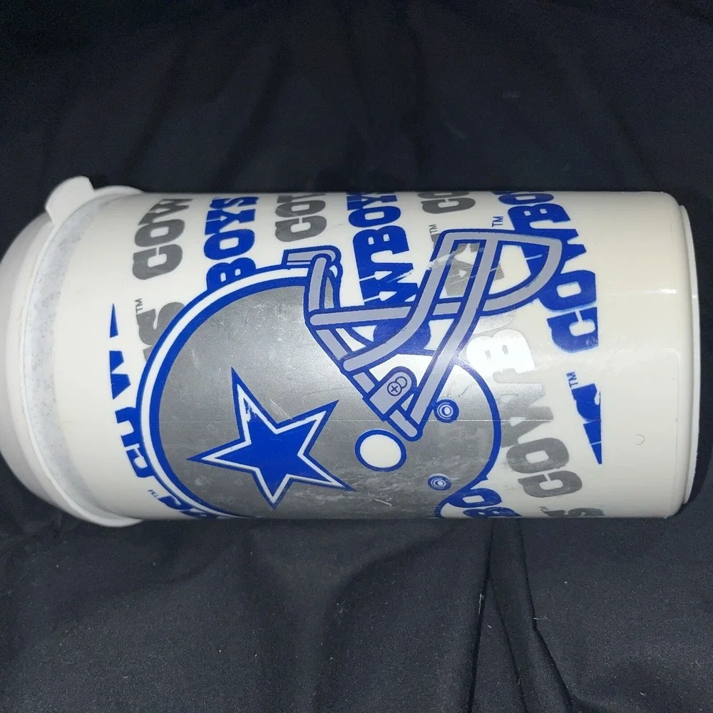 1990s Vintage NFL- Dallas Cowboys 7/11 ICEE + Coca-Cola‎ Drink Cup